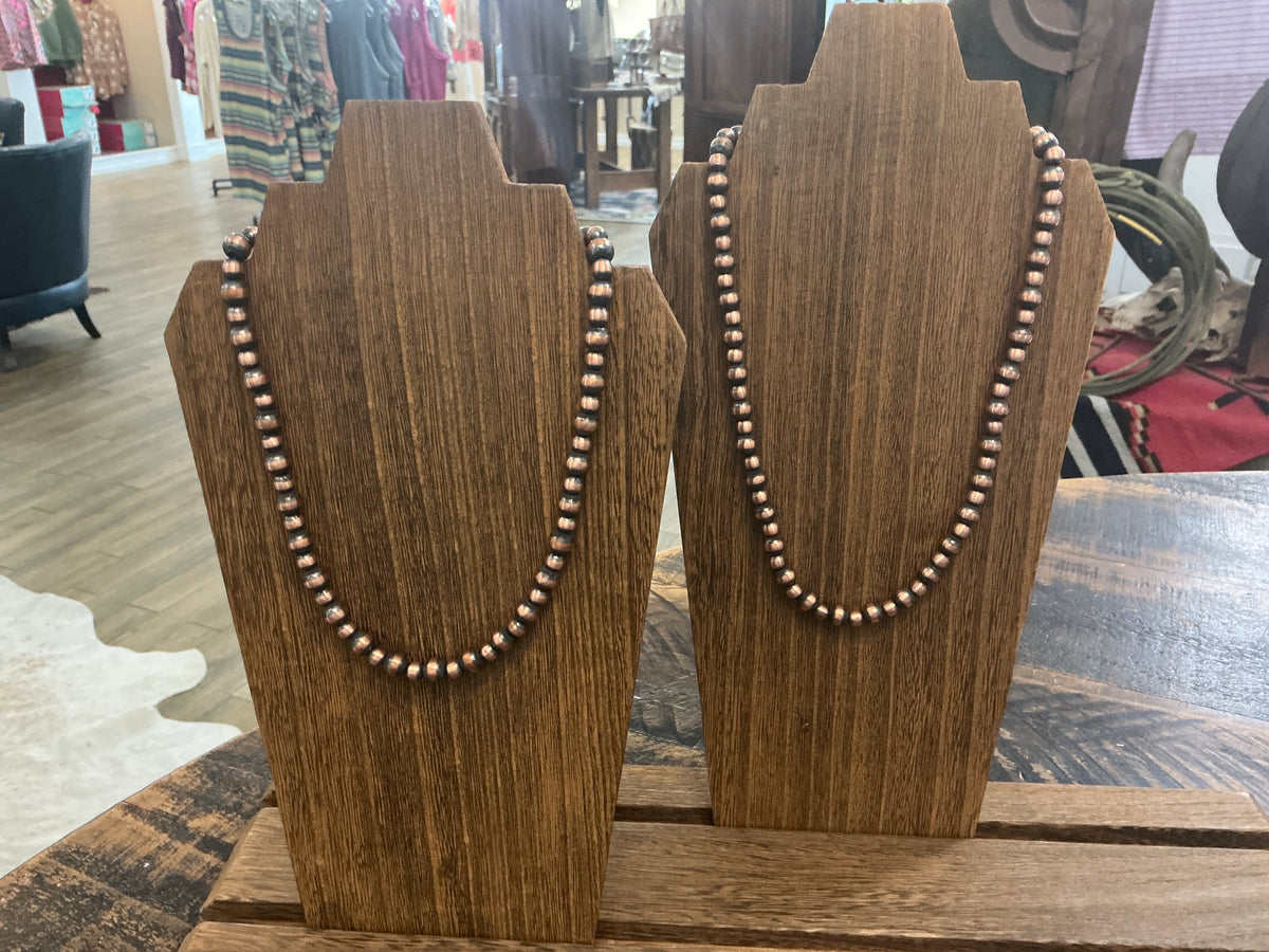 Bronze Pearl Nacklace