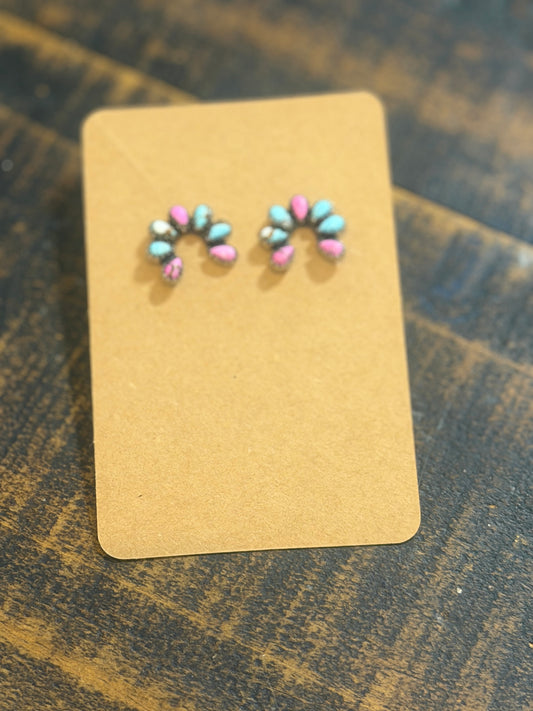 Cotton Candy Squash Earrings
