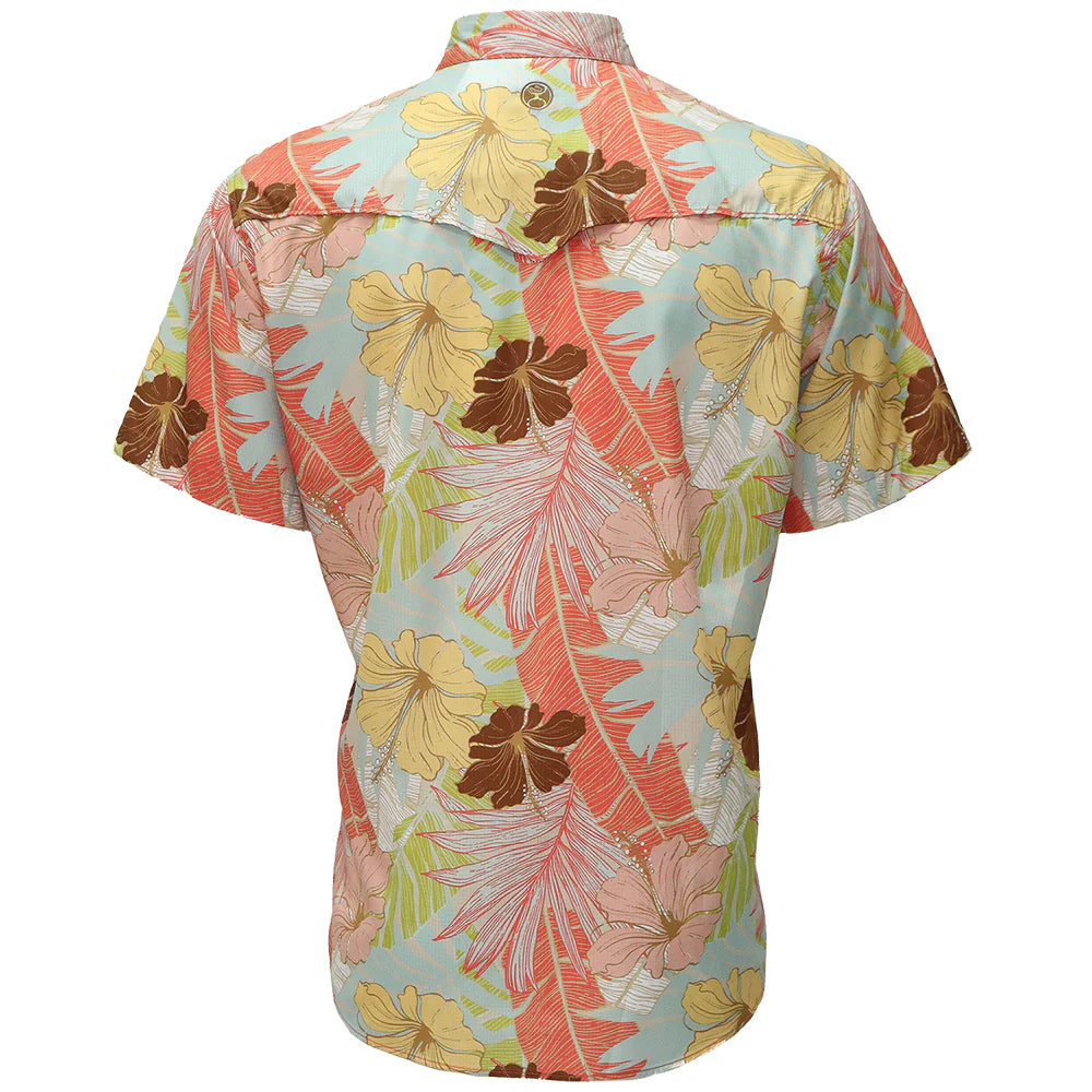 Boy’s Hooey Laguna Floral Sol Pearl Snap