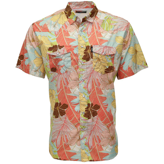 Boy’s Hooey Laguna Floral Sol Pearl Snap