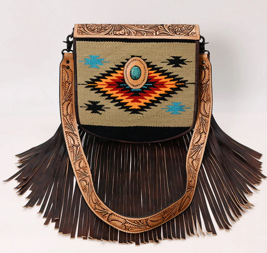 Midland Messenger leather bag