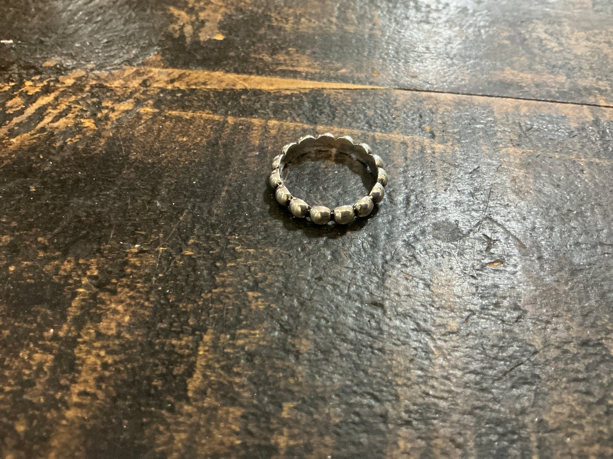 Sterling Silver Bubble Ring