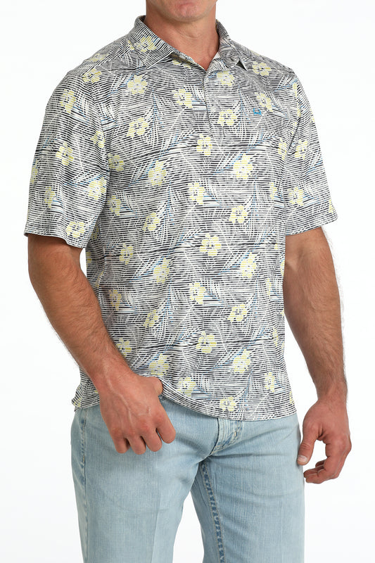 CINCH MEN'S ARENAFLEX TROPICAL POLO