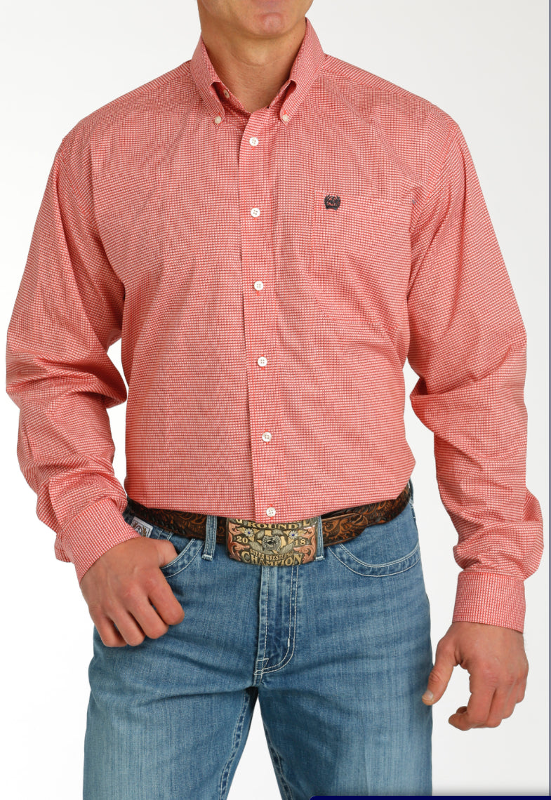 Cinch Men’s Geo Print L/S