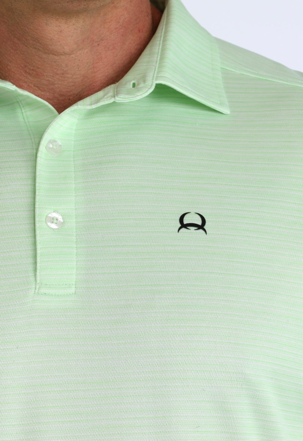 Men's Cinch S/S Green Arenaflex Polo