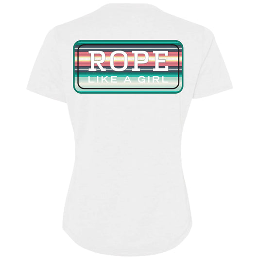 Hooey Rope Like A Girl Striped Tee