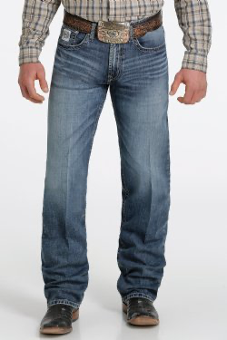 Arenaflex Cinch Jeans White Label Medium Stone