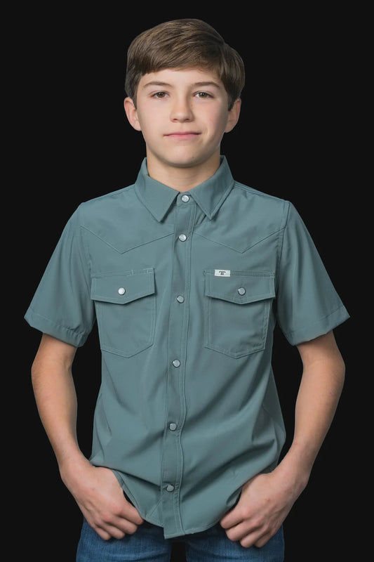 Ferrel Aqua Youth Snap S/S