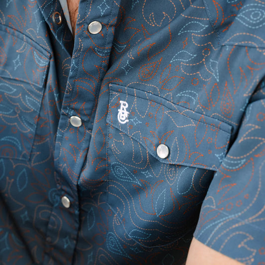 Cowboy Threads Pearl Snap