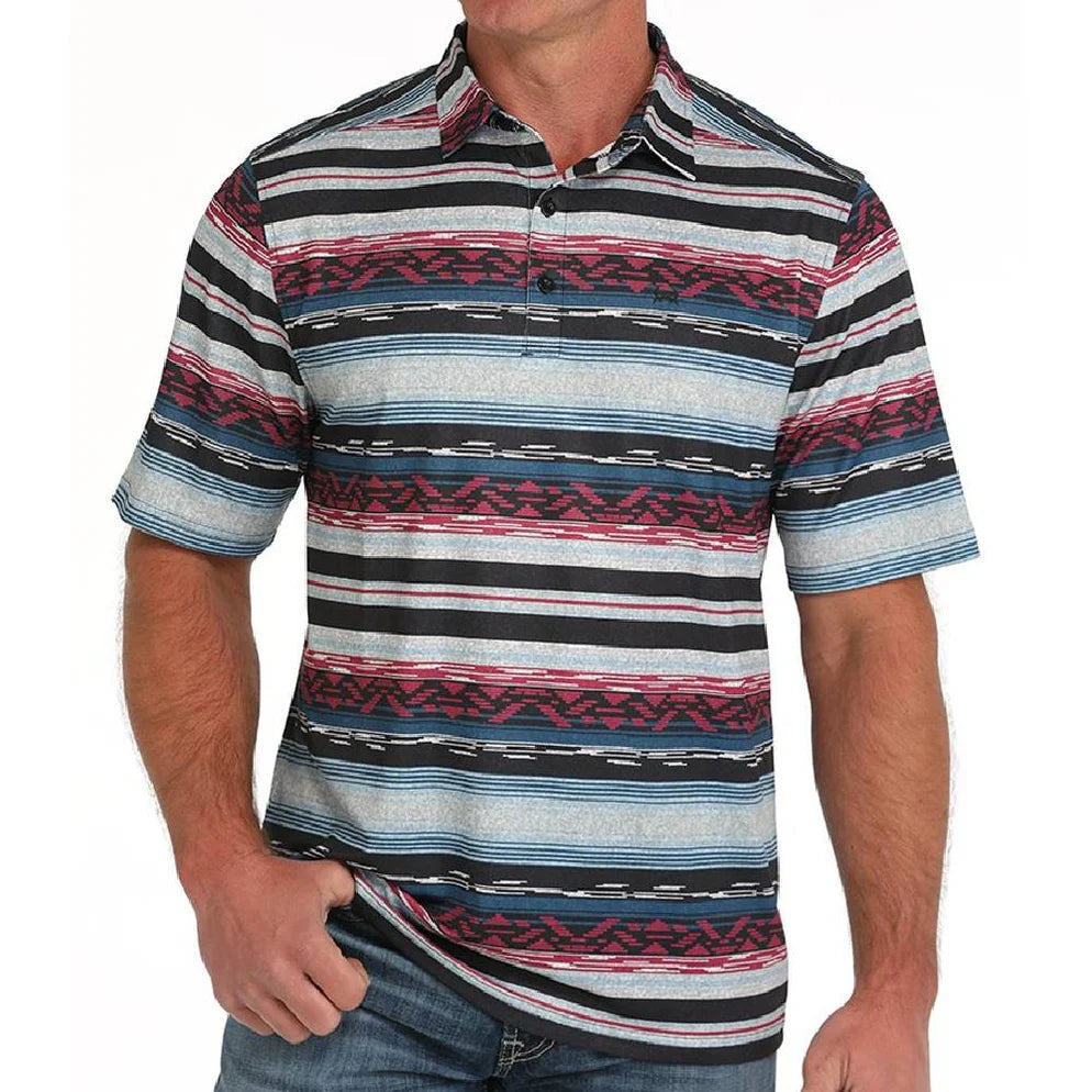 Cinch Arenaflex Polo Print