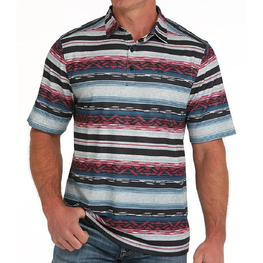 Cinch Arenaflex Polo Print