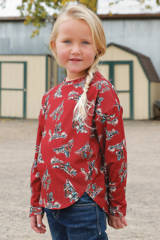 Cruel Girl Blouse Red