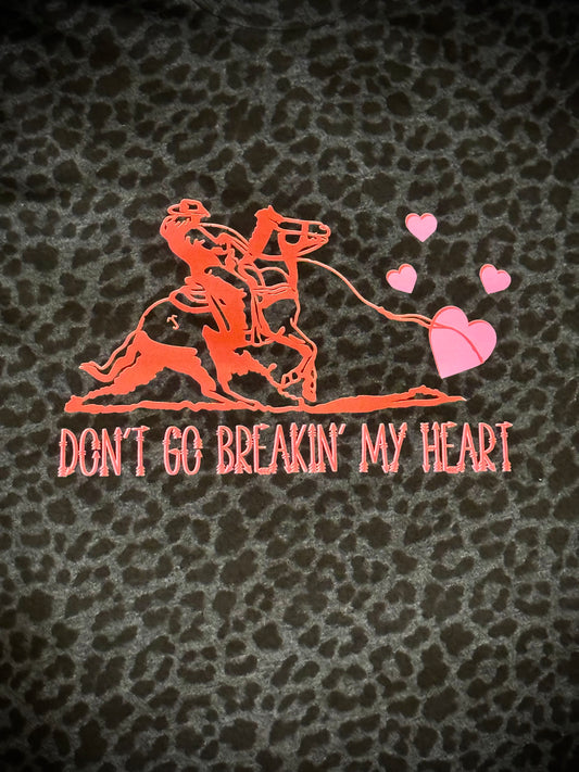 Heart Breaker Leopard Tee