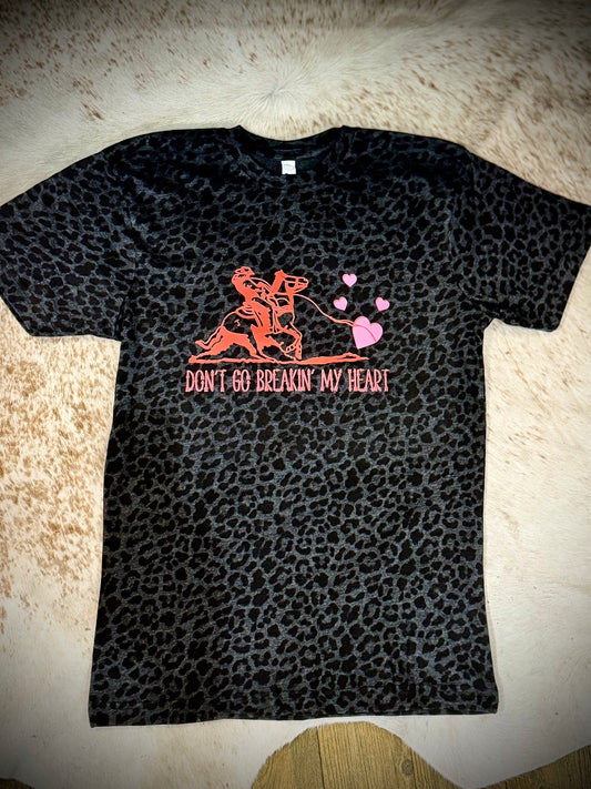 Heart Breaker Leopard Tee