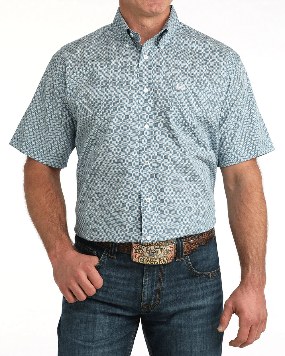 CINCH MEN'S CLASSIC FIT BUTTON-DOWN WESTERN SHIRT