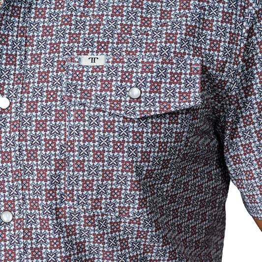 Ferrel Brand “The Colton” (Red) S/S Pearl Snap