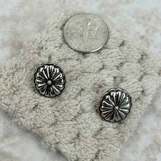Small Concho Earrings