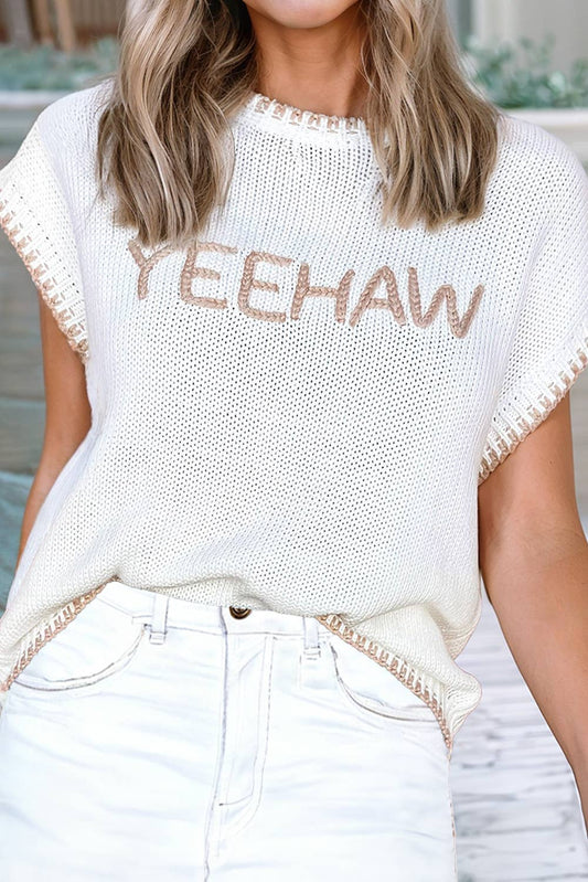 YEEHAW knitted Top