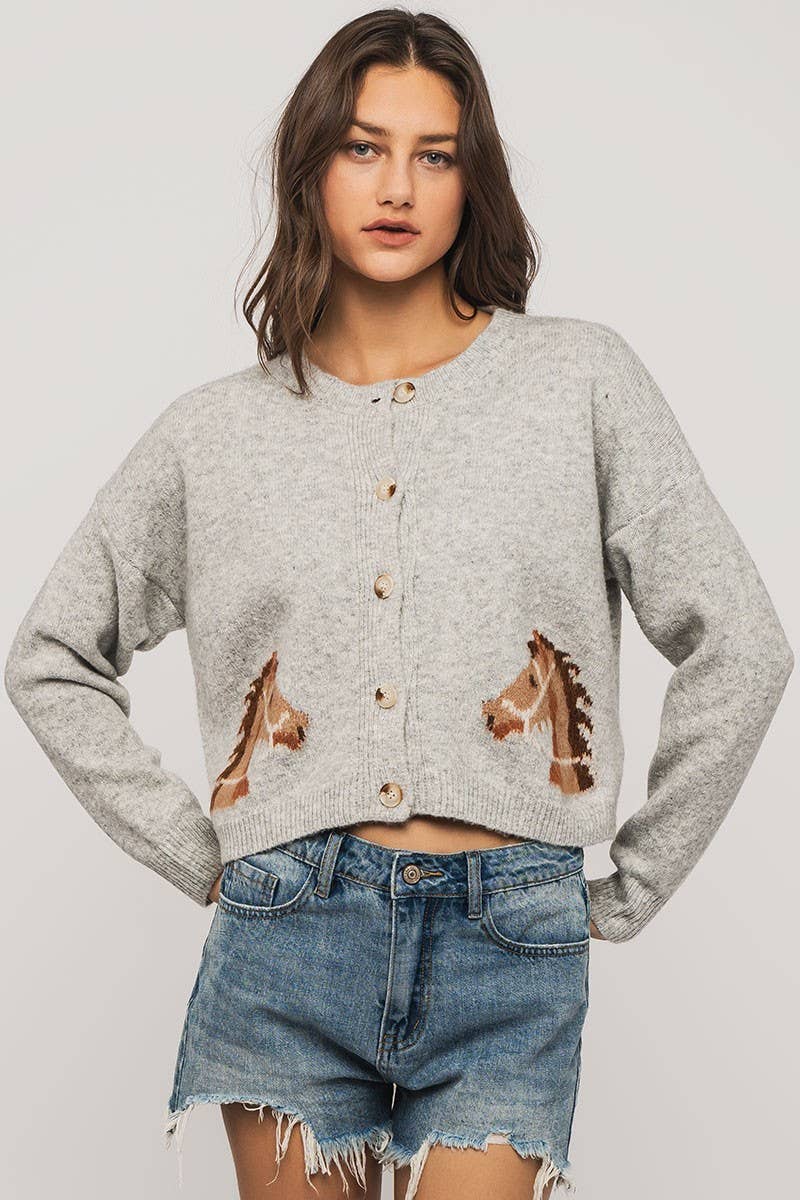 Horse Cardigan