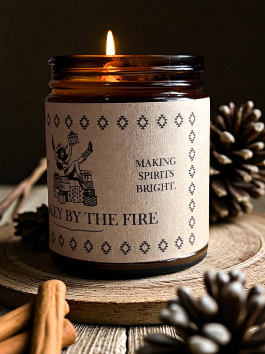 “Whiskey By The Fire” Western Soy Candles