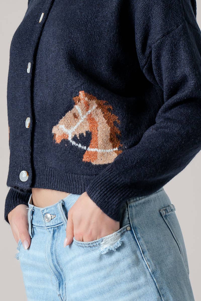 Horse Cardigan