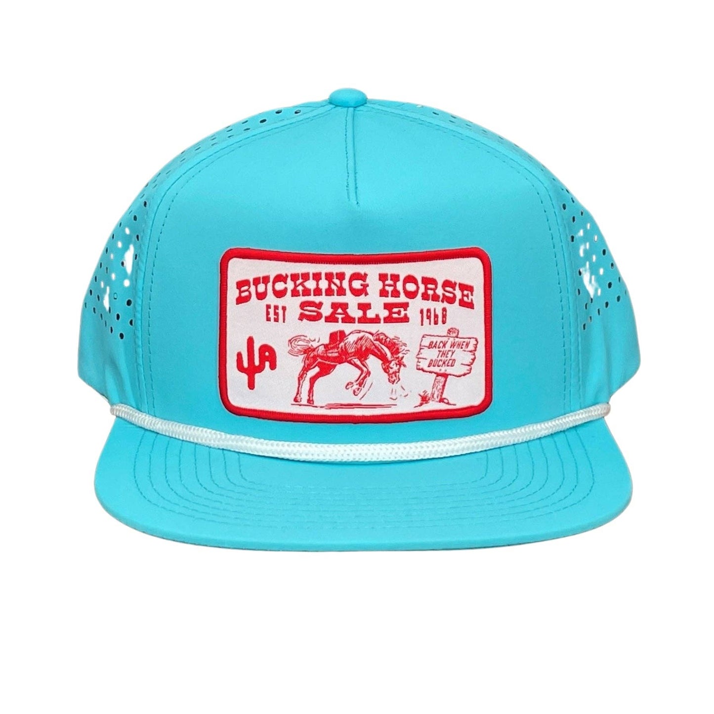 Bucking Horse Turquoise Snapback
